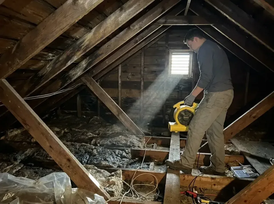 attic-water-damage-drying-proc-007 — frequently asked questions, Emergency Water Extraction & 24/7 Flood Response in Tahoka,…